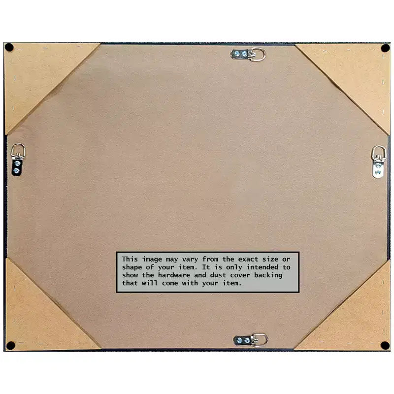 Miroir mural encadré rustique en écorce gris 41"x29" : Biseauté, aucun assemblage requis