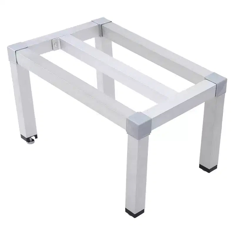 Heavy Duty Aluminum Dunnage Rack for Restaurant, Kitchen, Garage & Basement Storage