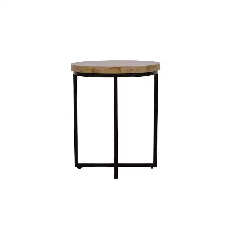 Jofran,Ames Solid Wood Modern 20 Round End Table