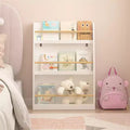 3 Tier Kids Bookshelf, Baby Book Rack Storage Organizer for Playroom Bedroom Nursery