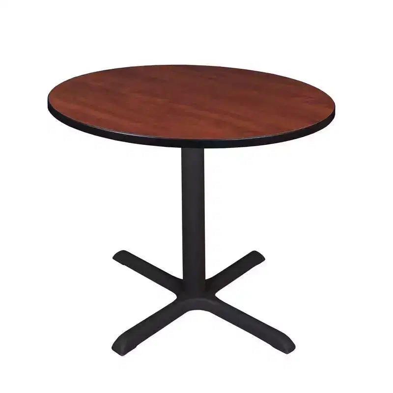 Cain Round X Base Breakroom Table - Regency
