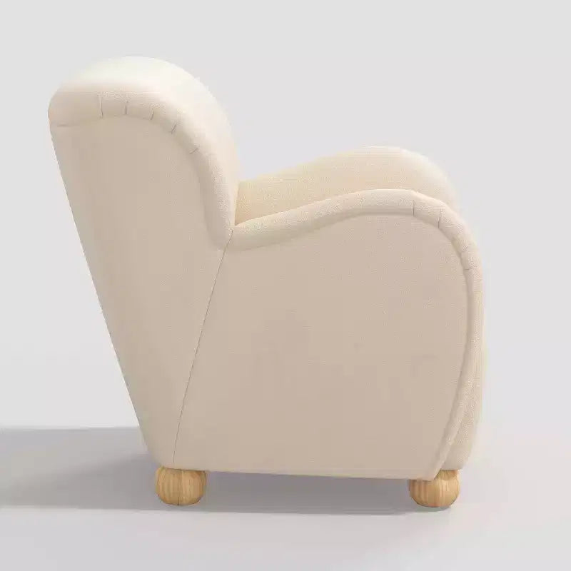 Fauteuil Rumi en velours
