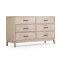 Plank+Beam Solid Wood Contemporary 6-Drawer Dresser